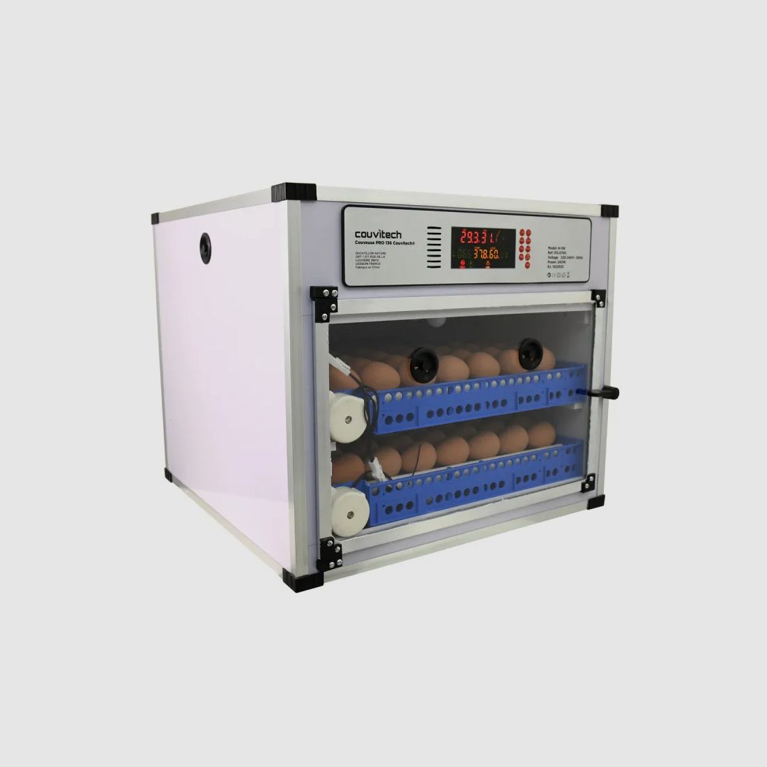 Automatische Brutmaschine Couvitech PRO 136 Eier – 2 Ebenen, Bild 1 von 33