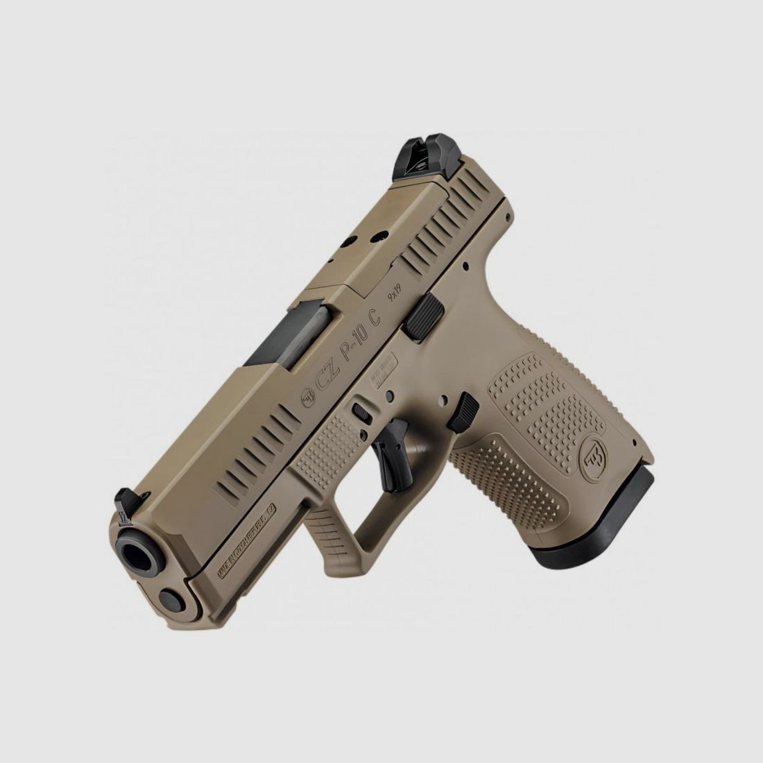 CZ P-10 C OR FDE Cerakote Kal. 9x19, Bild 2 von 3