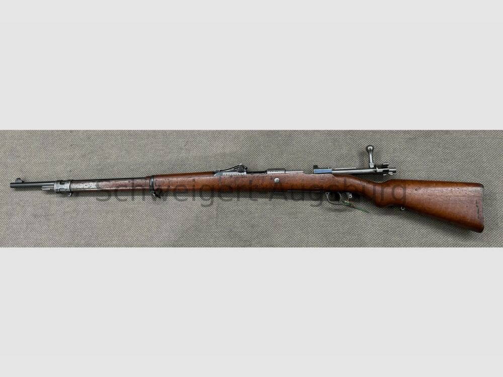 Military rifle Peru Mauser 1909 with long sight 7.65x53Arg
