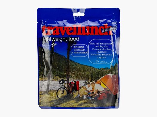 Travellunch Travellunch Riso con Manzo e Peperoni 2-Pack