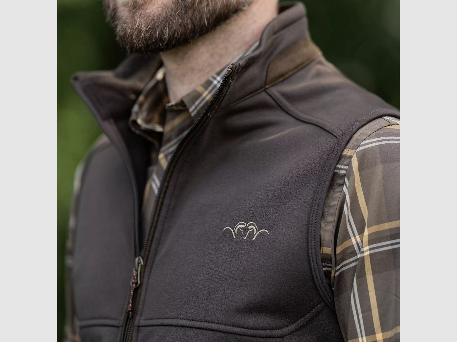 Fleece Vest BLASER Kylar 2XL / Brown, image 5 of 7