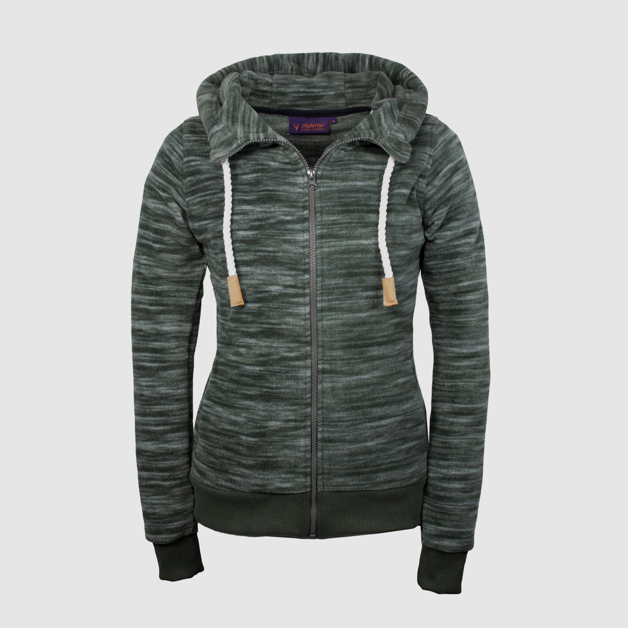 Fleece hoody melange -