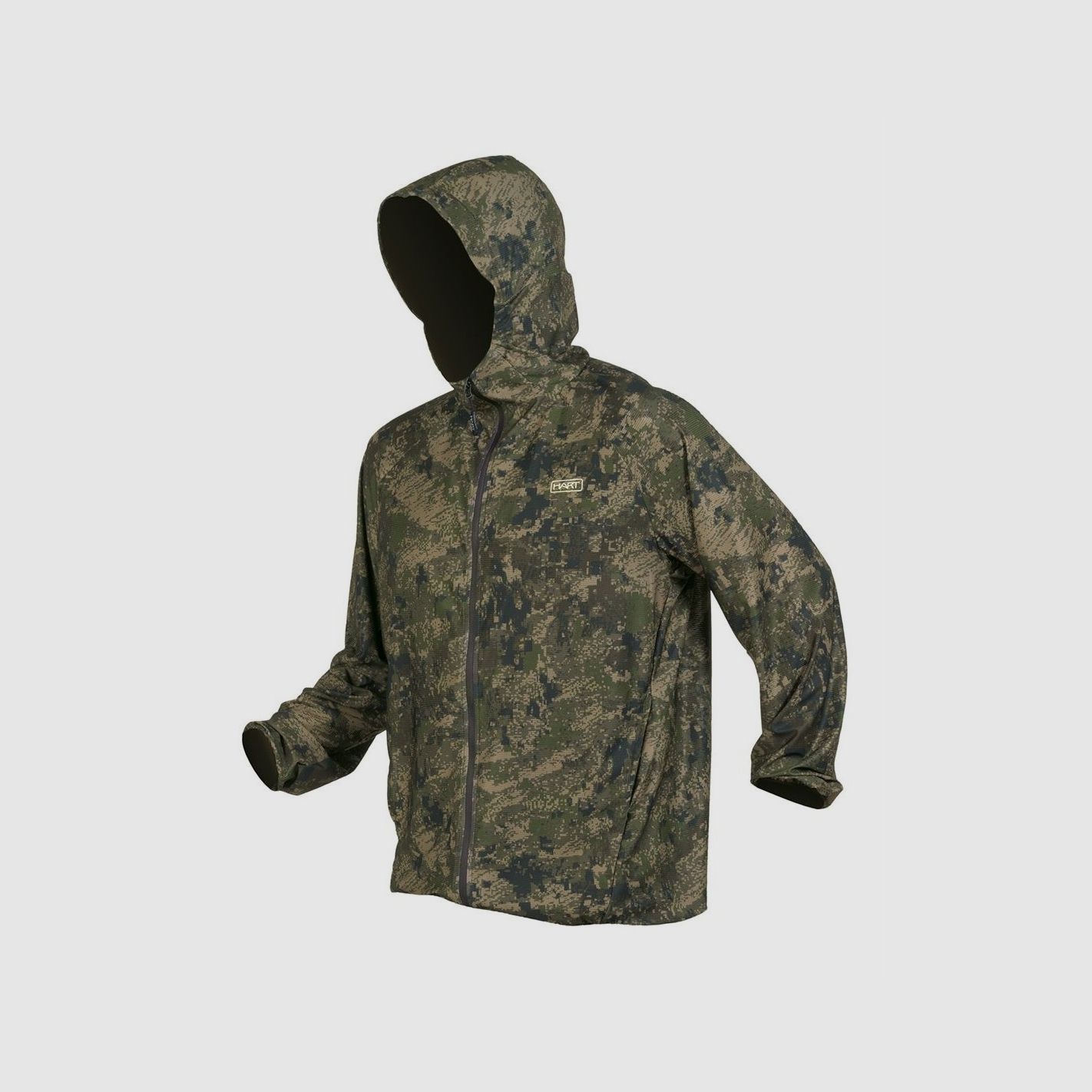 Tarn-Überziehjacke URAL-JC Cover (Camo) mit Insektenschutz – Größe: L