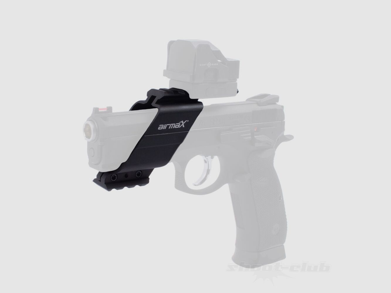 Divers Airmax Weaver Montaje de Puente Universal para Pistolas