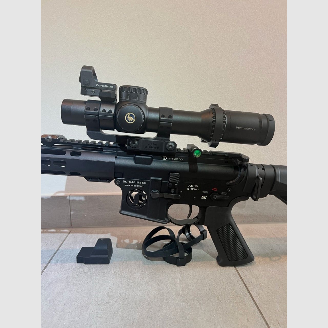 Schmeisser AR15 Dynamic, 14,5 pollici in calibro .223 incluso ZF, RD, SD, ecc.