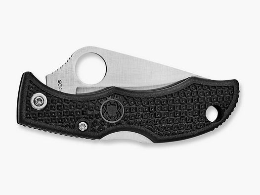 Spyderco Ladybug 3 VG-10 – Black mit Wellenschliff