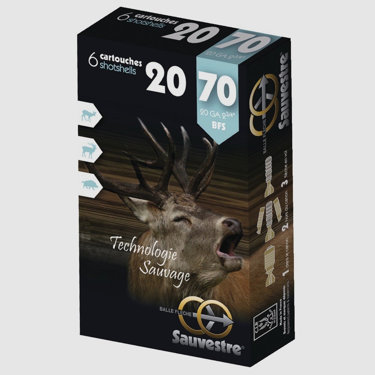 20/70 BFS SAUVESTRE 22,5g (Packung mit 6), Bild 1 von 2
