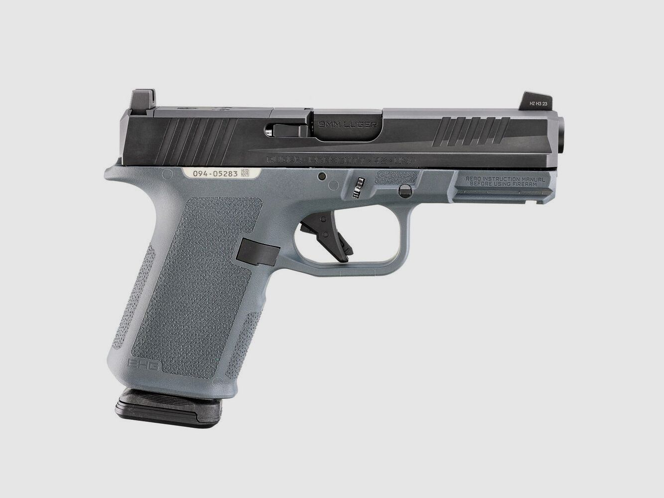 Ruger RXM 9MM LUGER 4,5"/11,4CM NOIR FNC NITRIDE - SANS TRITIUM