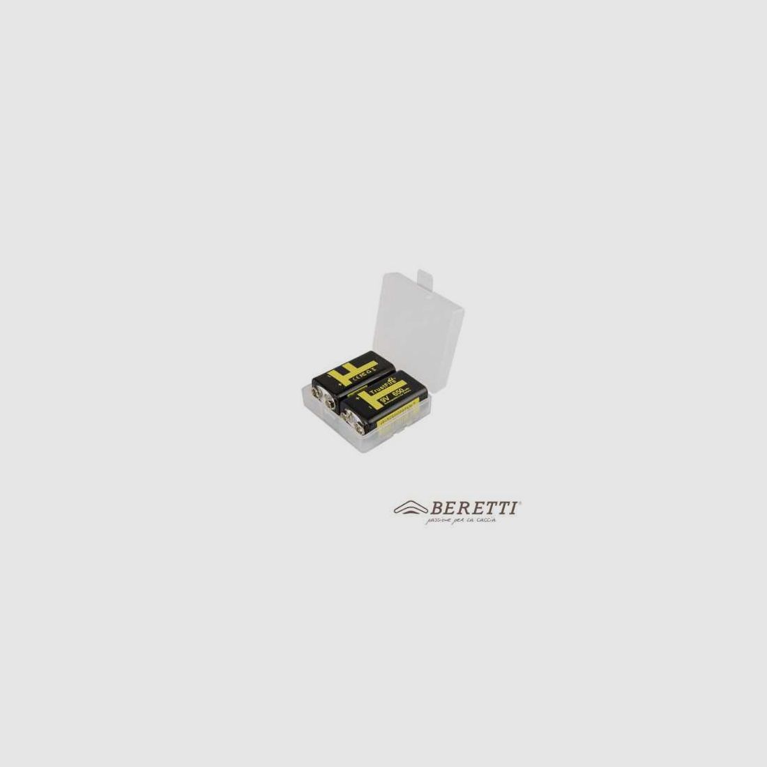 Beretti-Kit mit 2 Lithium 9V-Batterien