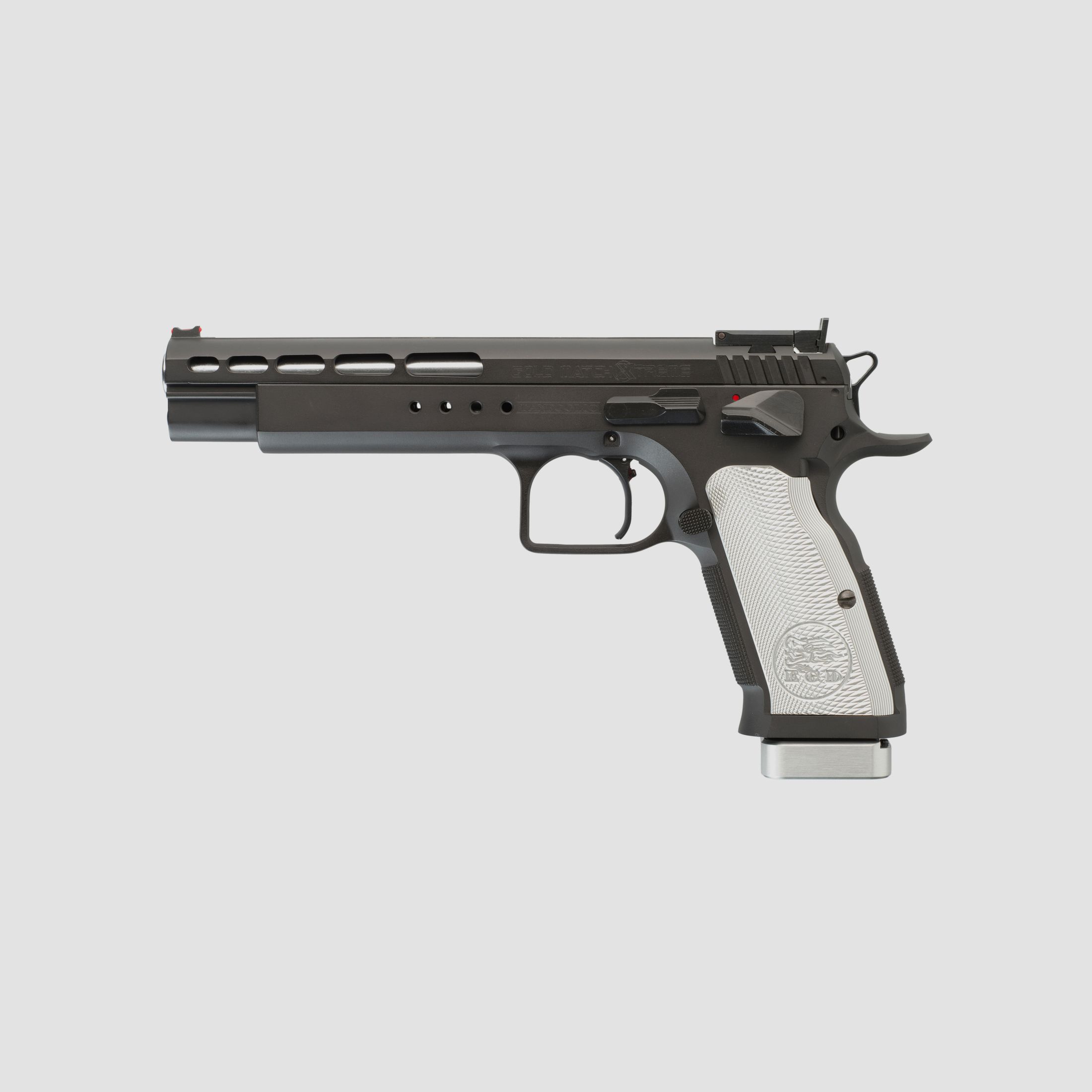 Tanfoglio T97L Gold Match Xtreme Combo Dark Gray, Kaliber .45Auto || Pistole
