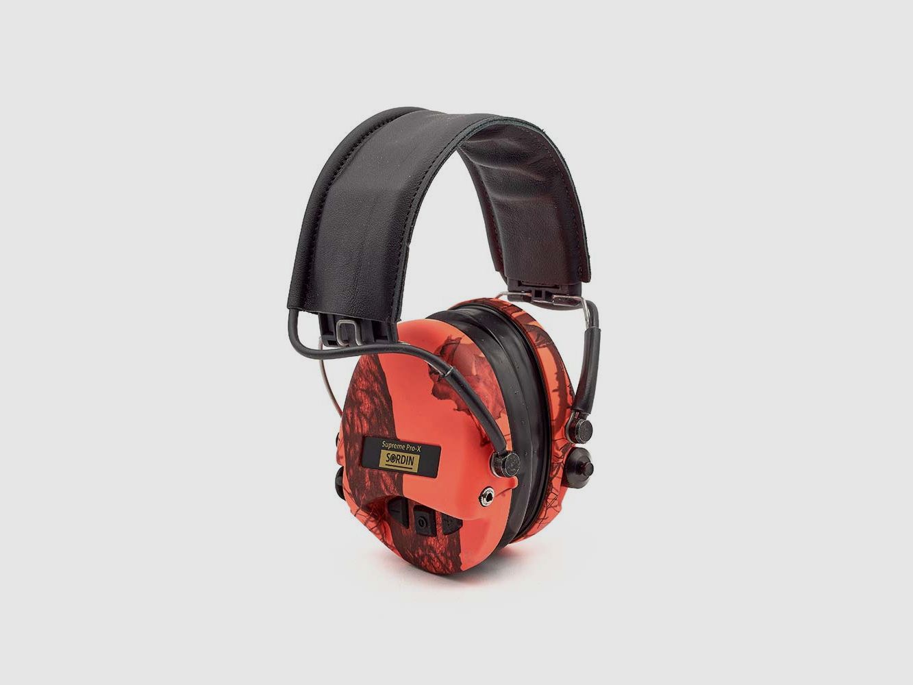 Sordin Supreme PRO-X LED – Blaze/Negro, imagen 1 de 3
