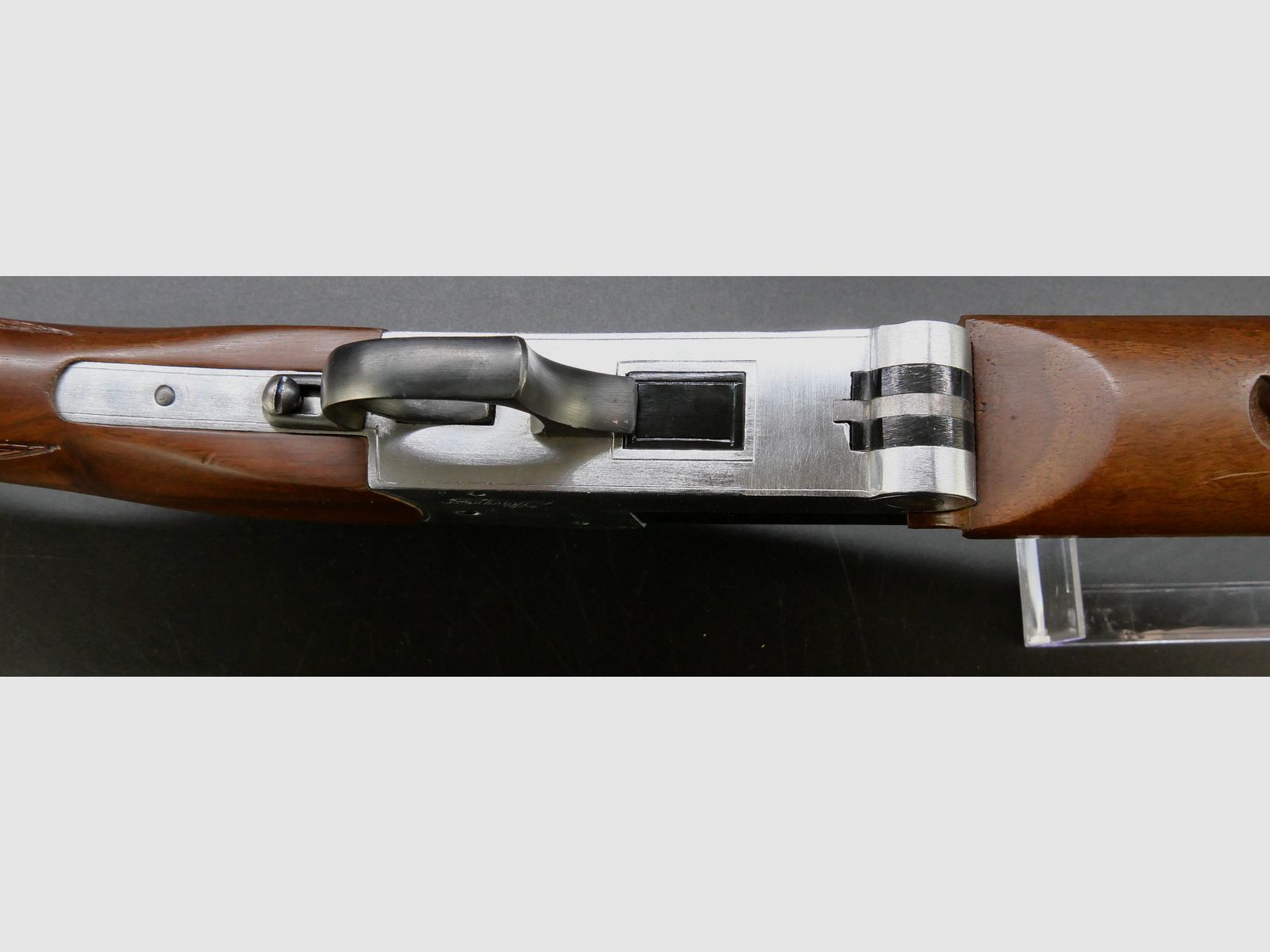 Luger Kipplaufflinte 12/70 Handspanner