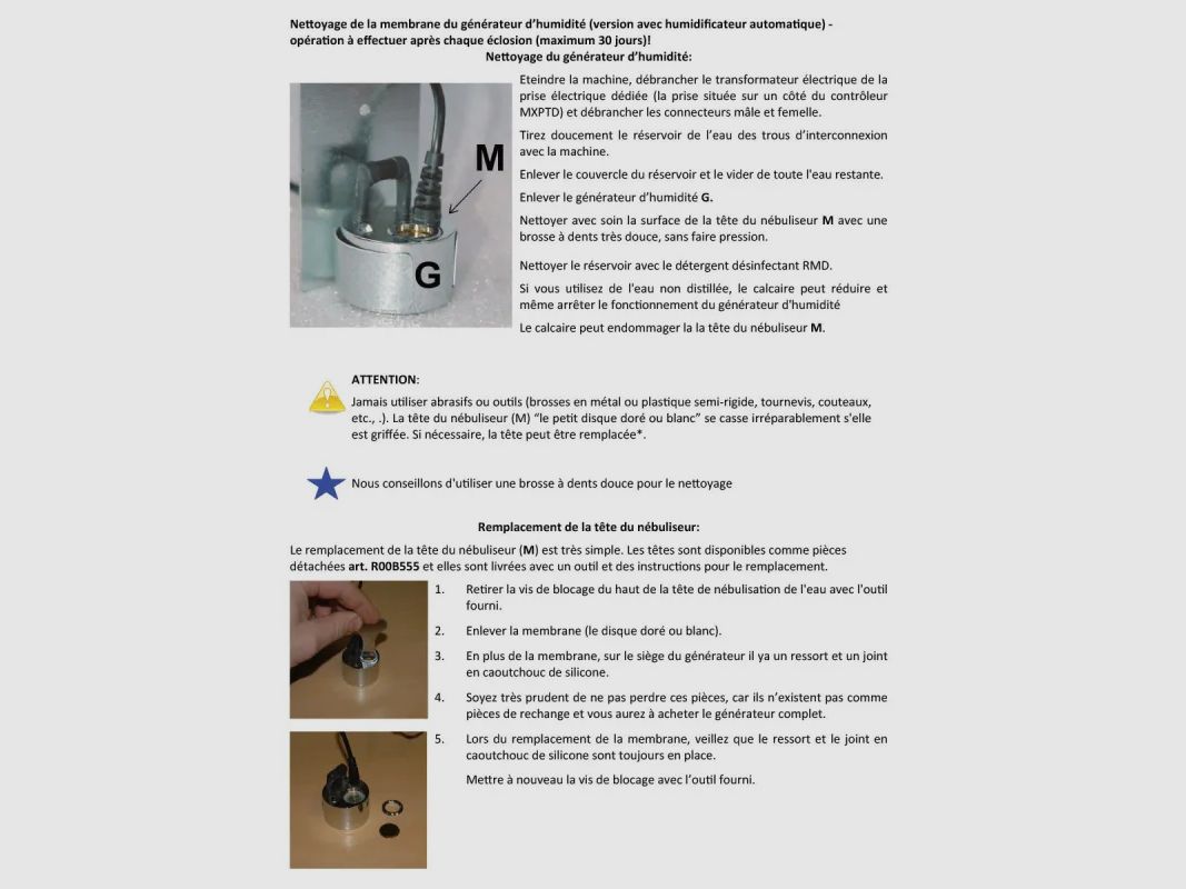 Brutkasten + 1 Schublade für Hühnerbrut + 1 Schublade für Gänseeier - Pfau - Truthahn + 1 Brutkorb + 1 Befeuchtungsset, Bild 23 von 35