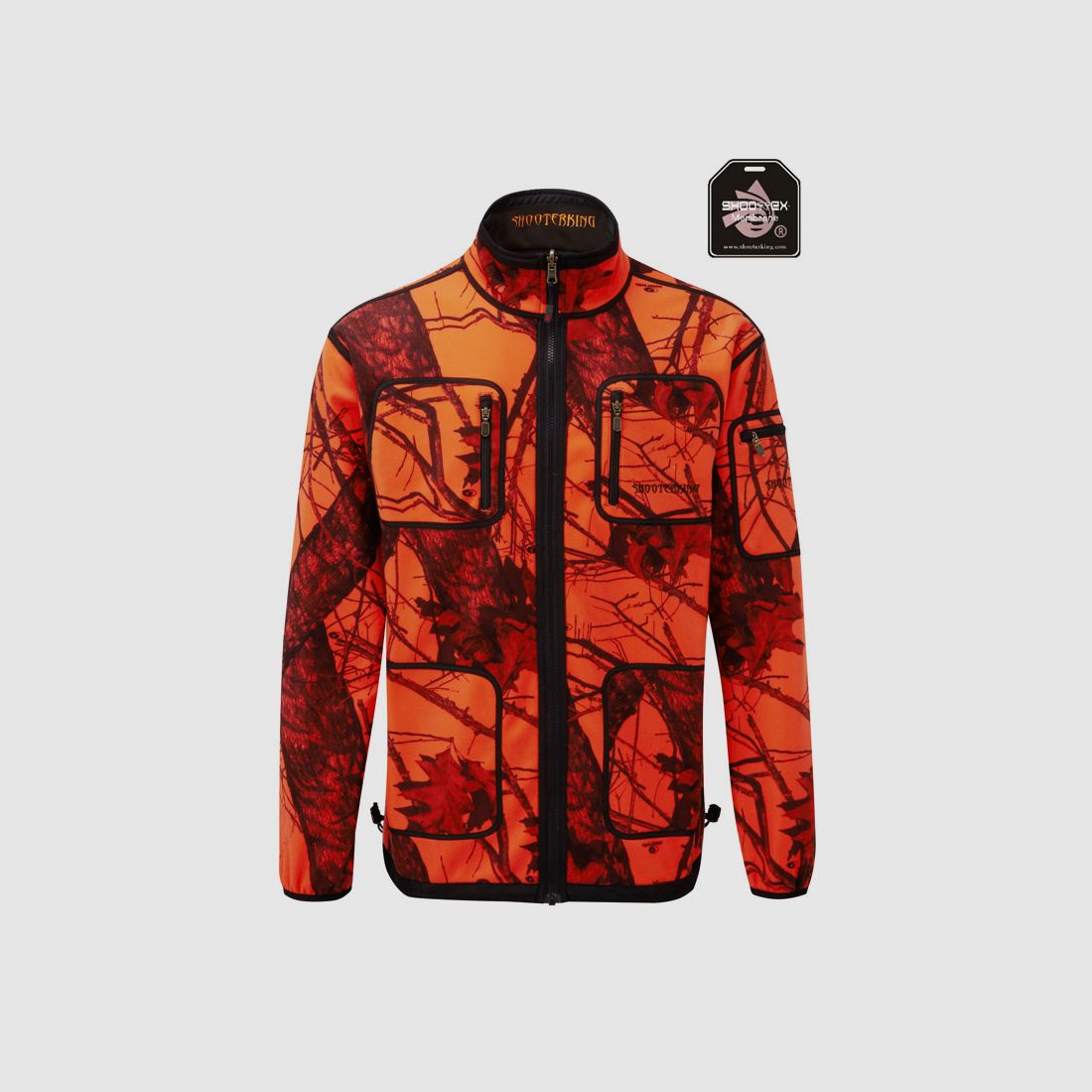 ShooterKing Softshell Jacke Signaljacke Mossy Blaze Orange Camo S