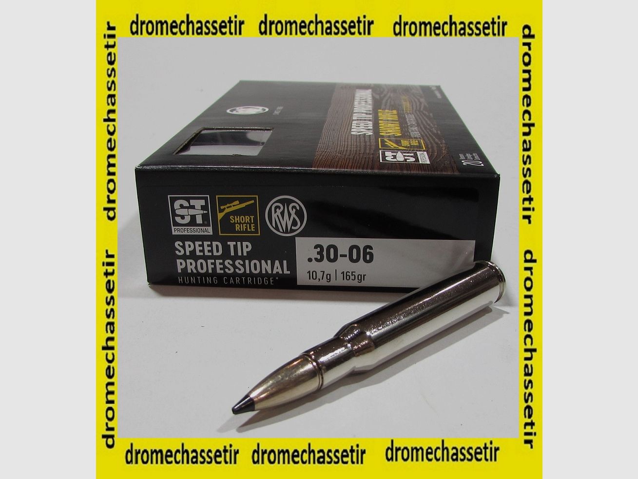 Box mit 20 Patronen RWS Kal. 30-06 Short Rifle Speed Tip Pro 165 grains