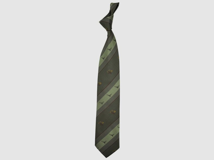 Krawatte Jagdhorn -