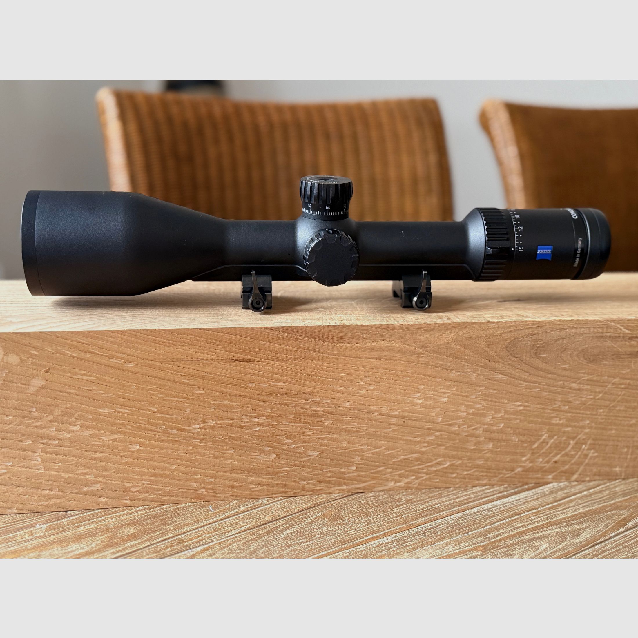 ZEISS riflescope Conquest V6 with rail and ASV-H 2.5-15x56 M