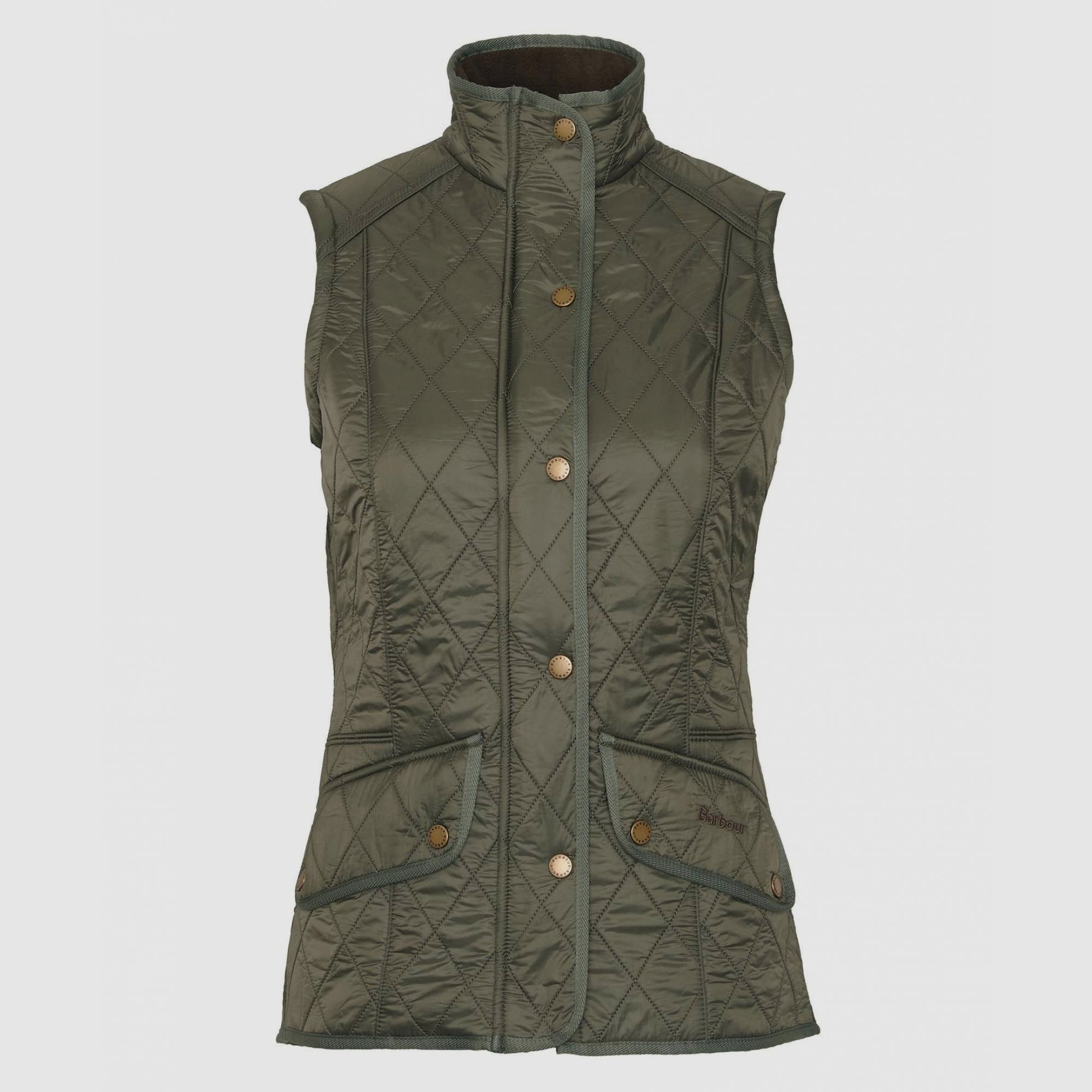 Barbour Damenweste Cavalry, Farbe Olive