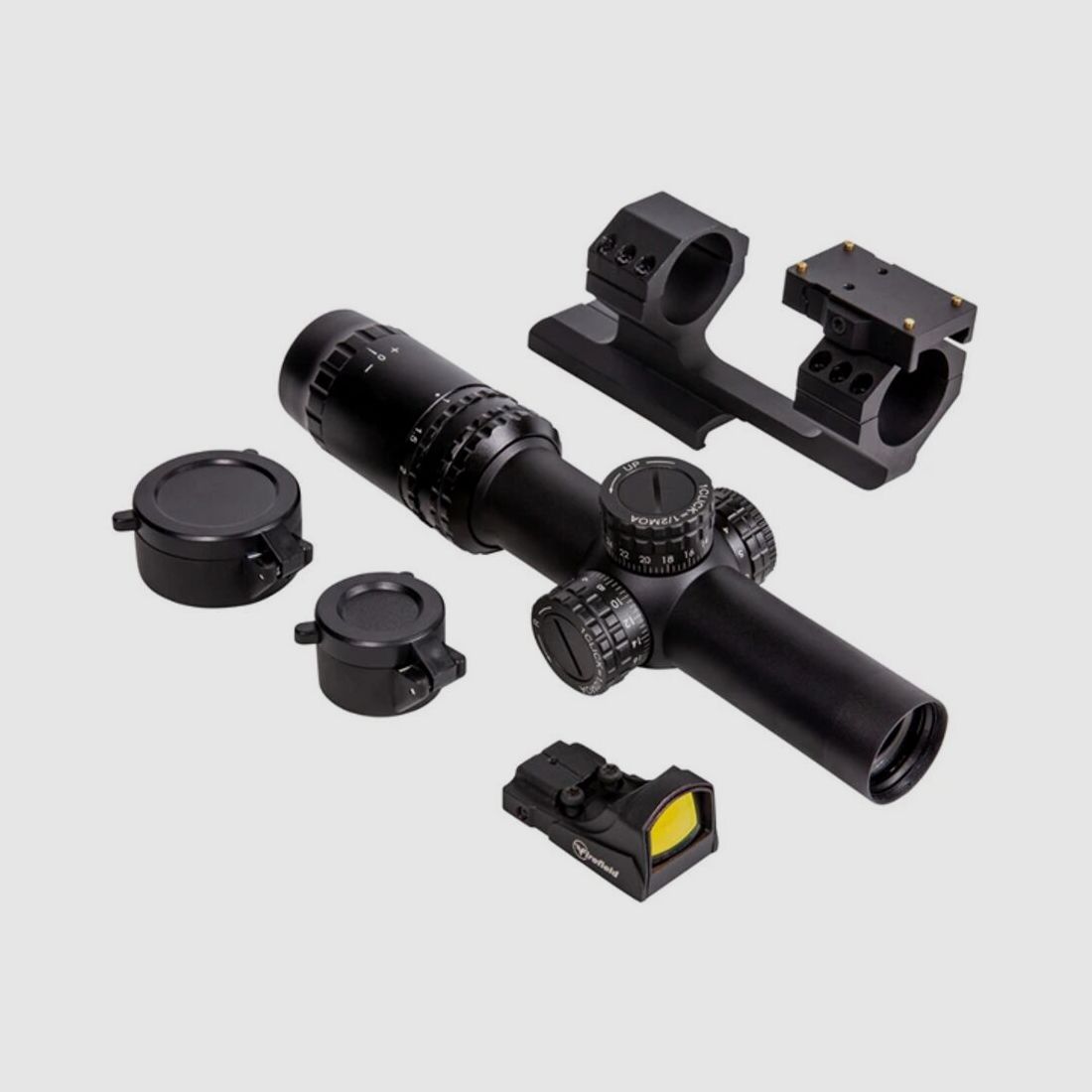 Firefield Zielfernrohr RapidStrike 1-4x24 SFP Kit