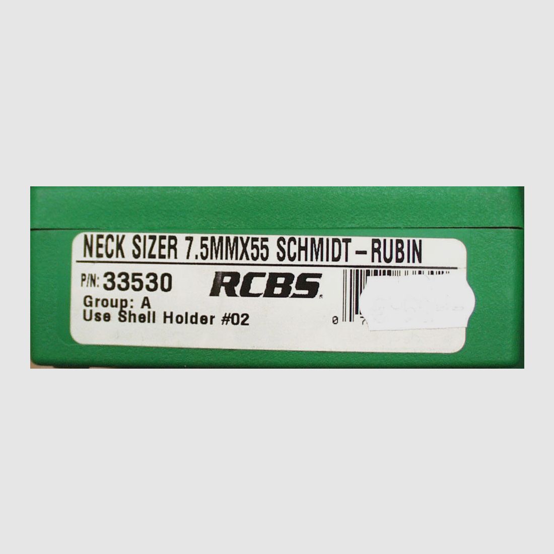 RCBS Matrizensatz 3-teilig 7,5x55 Schmidt Rubin