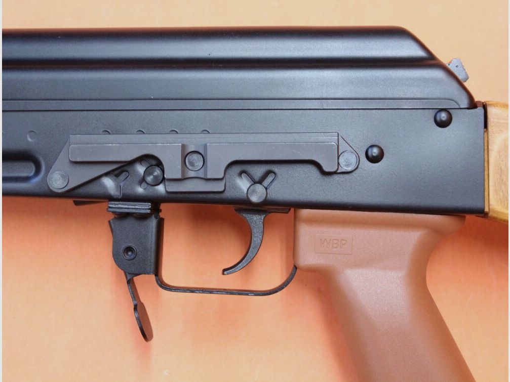 WBP JACK Ha. Rifle .223Rem WBP JACK Wood 415mm barrel/ 14mm mounting rail/ laminated wood stock (AKM/AK47)