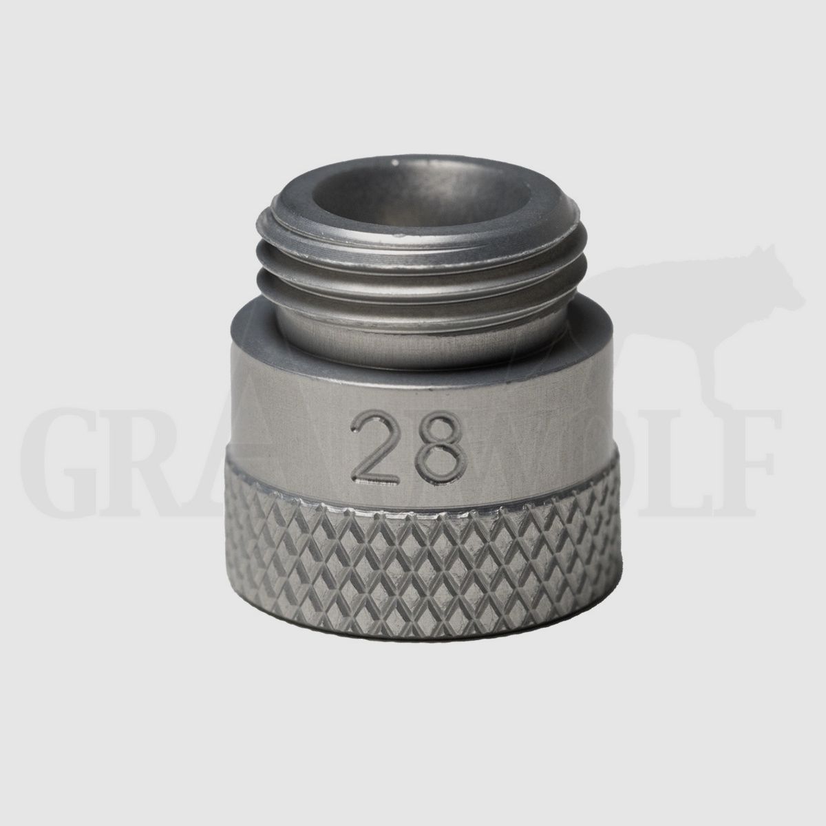 RCBS Matchmaster Pulvertrichter Adapter Kaliber 28 / 7mm