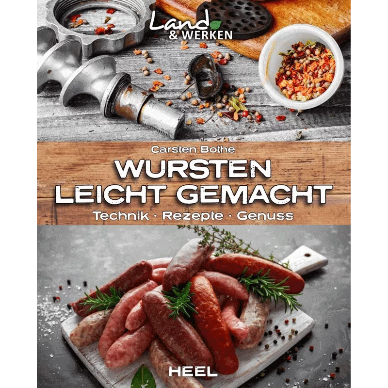 Libro de cocina "Hacer salchichas fácil - Técnica, Recetas, Placer"