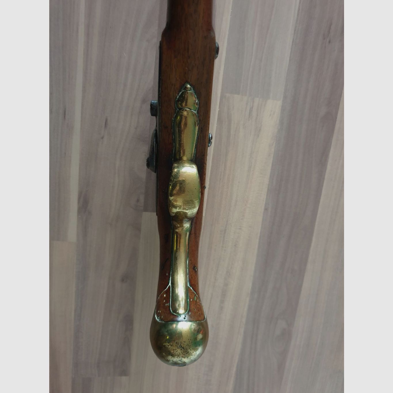 Englische Offizier-Pistole vor 1742