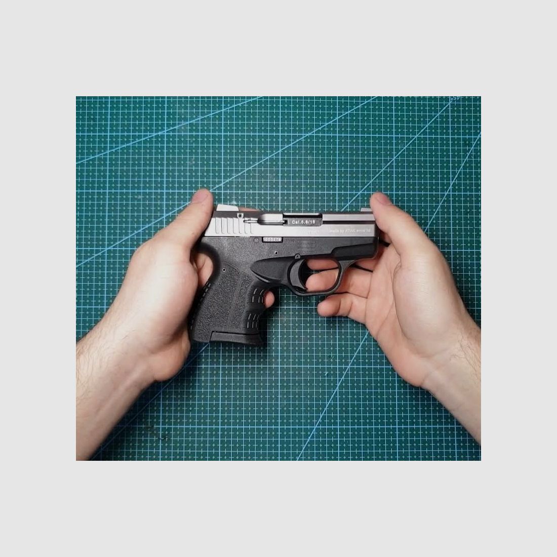 Pistolet hukowy STALKER M906 chrom błysk kal.22 Long (M906SCP), zdjęcie 12 z 14