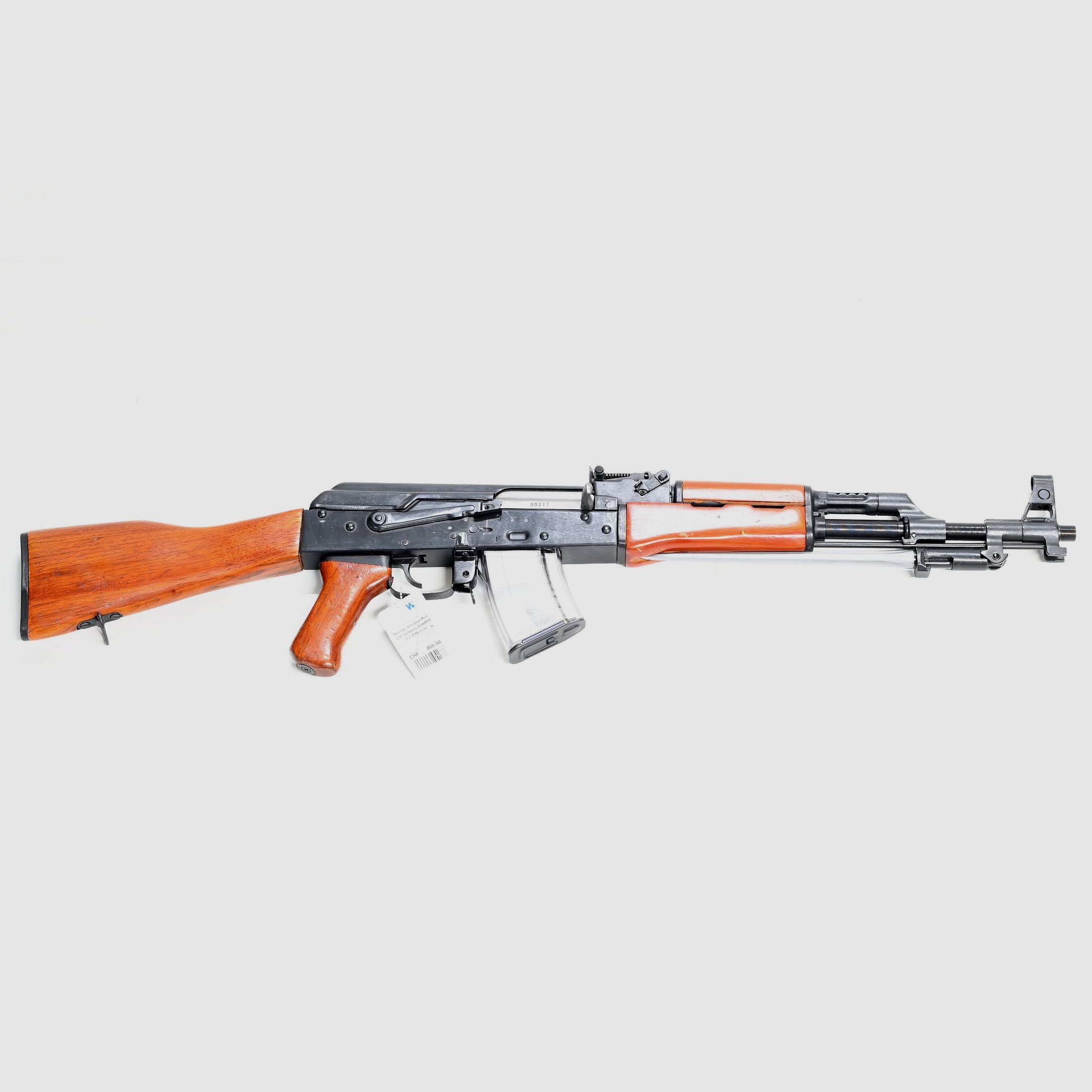 Fusil SL Norinco T56-2, 7.62x39, baïonnette spiker, crosse pliante