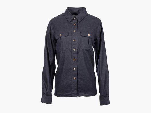aclima Aclima Hemd LeisureWool ReBorn dark grey melange Frauen