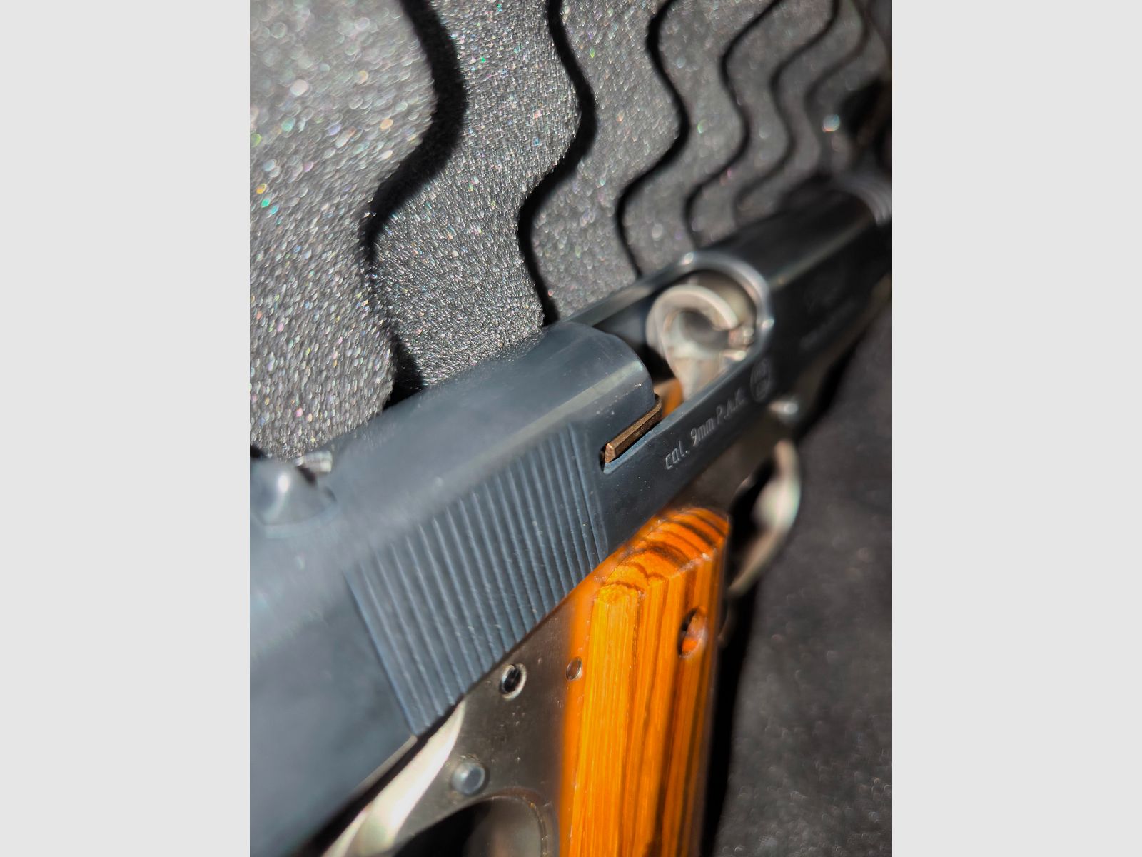 ⚠️ Collectors & Walther fans, Walther BIG BORE'S reference to the Colt 1911, 9mm PAK, functionally & visually impeccable top condition, like new & unfired!!