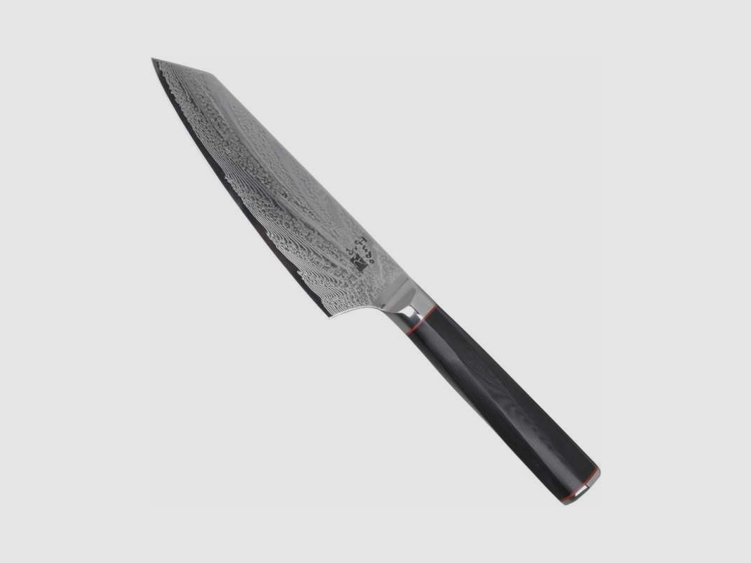 Fudo Migoto Utility Hocho Large Allround Küchenmesser Damast VG10