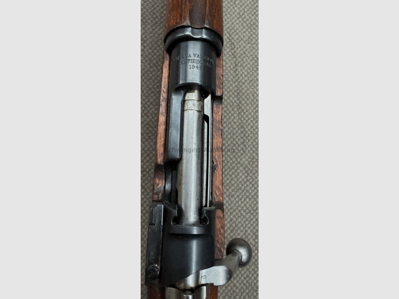 Svezia Carabina Husqvarna Fabbricazione Aktiebolag 1942 6,5x55Svedese