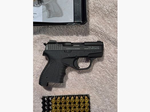 (JAK NOWY!) Zoraki 906 pistolet alarmowy (PTB 1099) inkl. kabura i faktura
