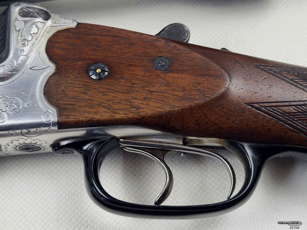 Heym double-barreled rifle