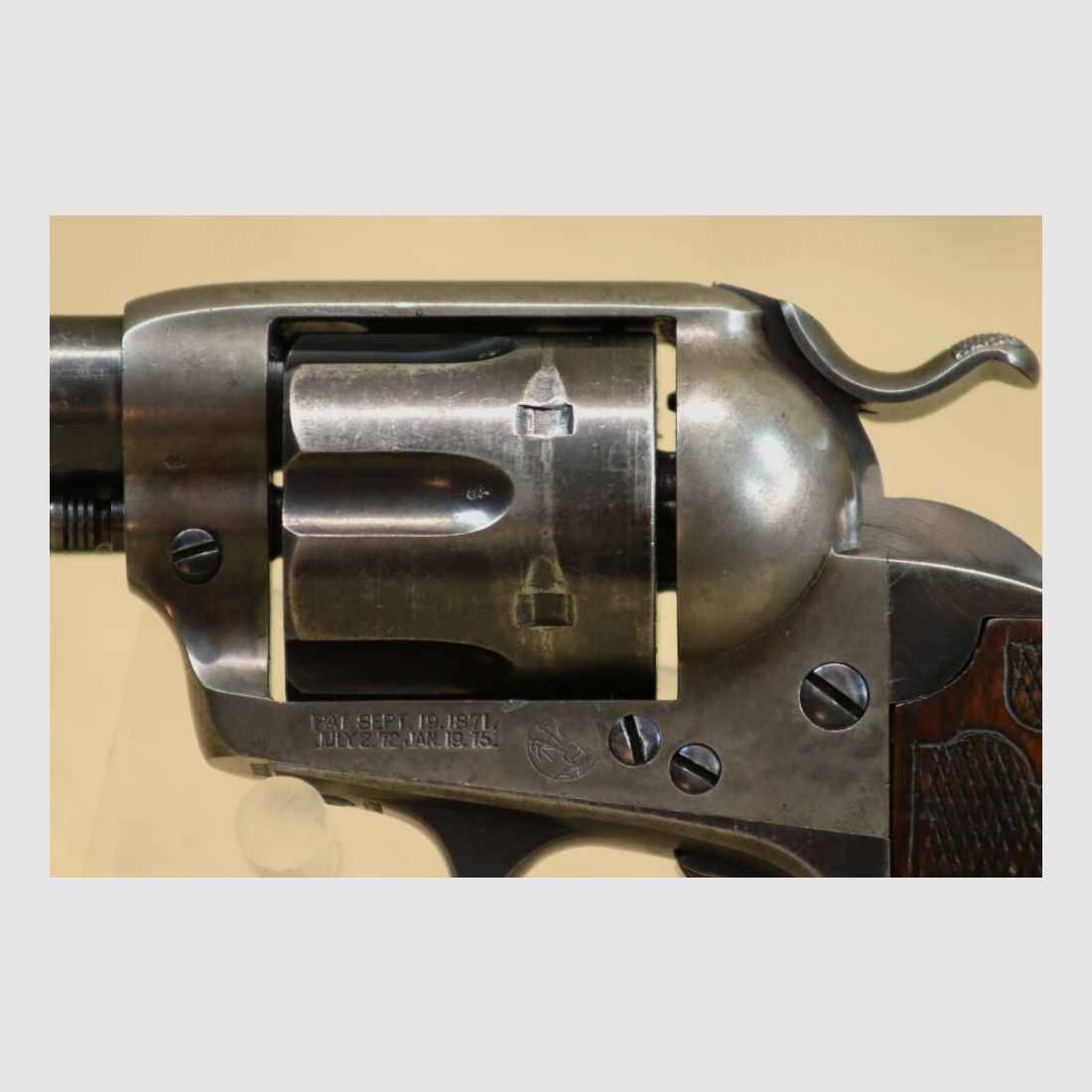 Colt Mod. 1873 Bisley, 4 3/4 Zoll Lauf , Kal. .38 Colt, Baujahr 1905