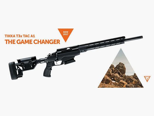 Tikka T3x TAC A1 .308 Win 20" canon Sniper Longue Portée incluant frein de bouche 5/8"-24