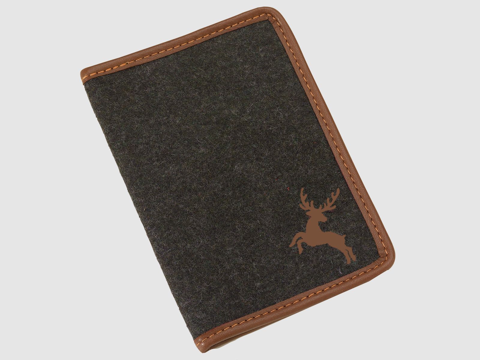 Wildnissport Jagdscheinetui Loden / Elchleder