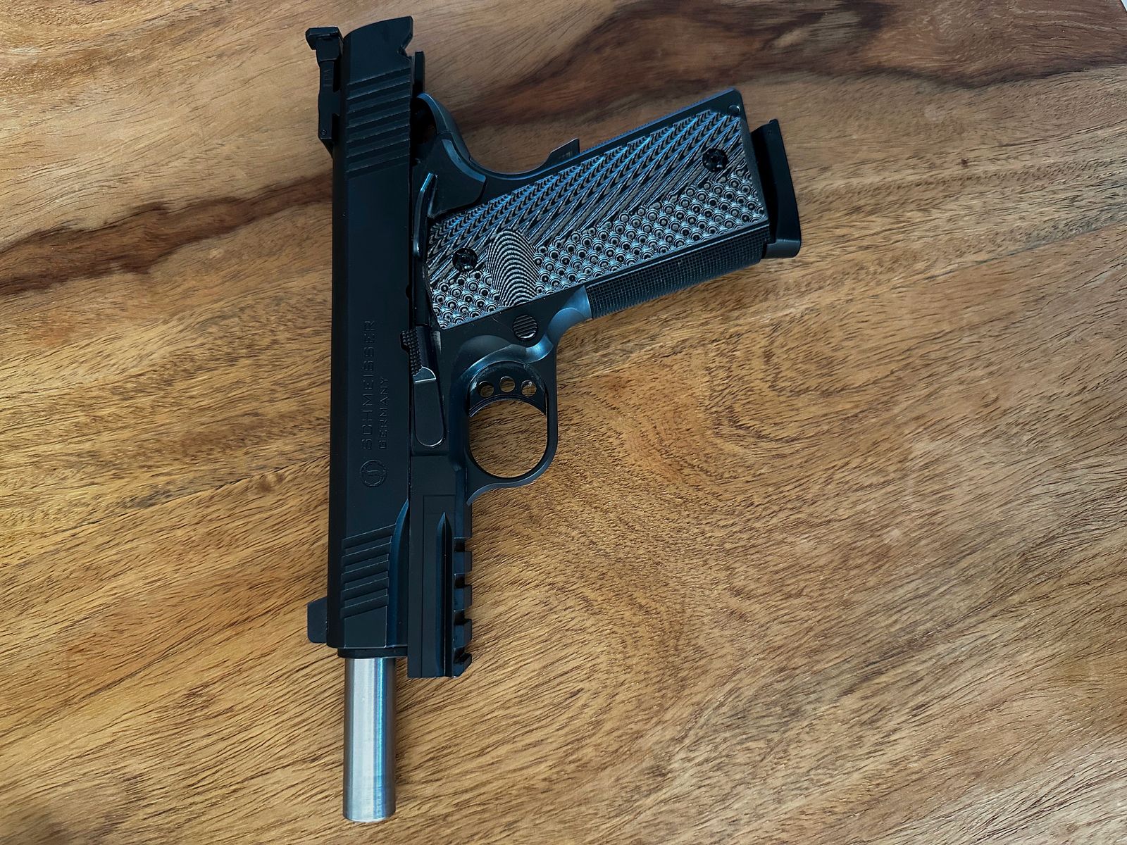 Schmeisser Hugo 1911 in .45 erst 350 Schuss