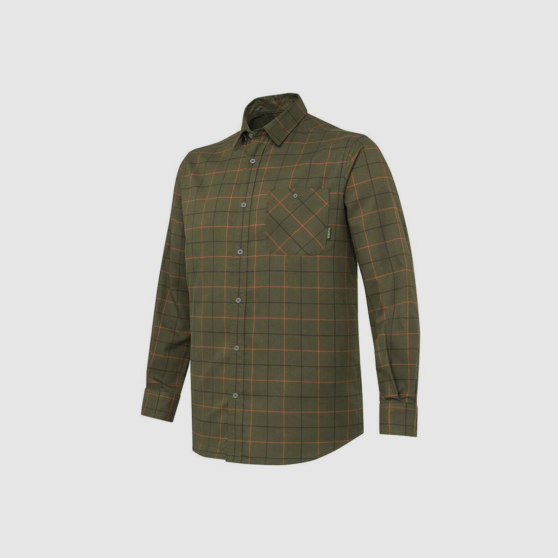 Beretta Hemd Jargo Stretch Sage Green Check