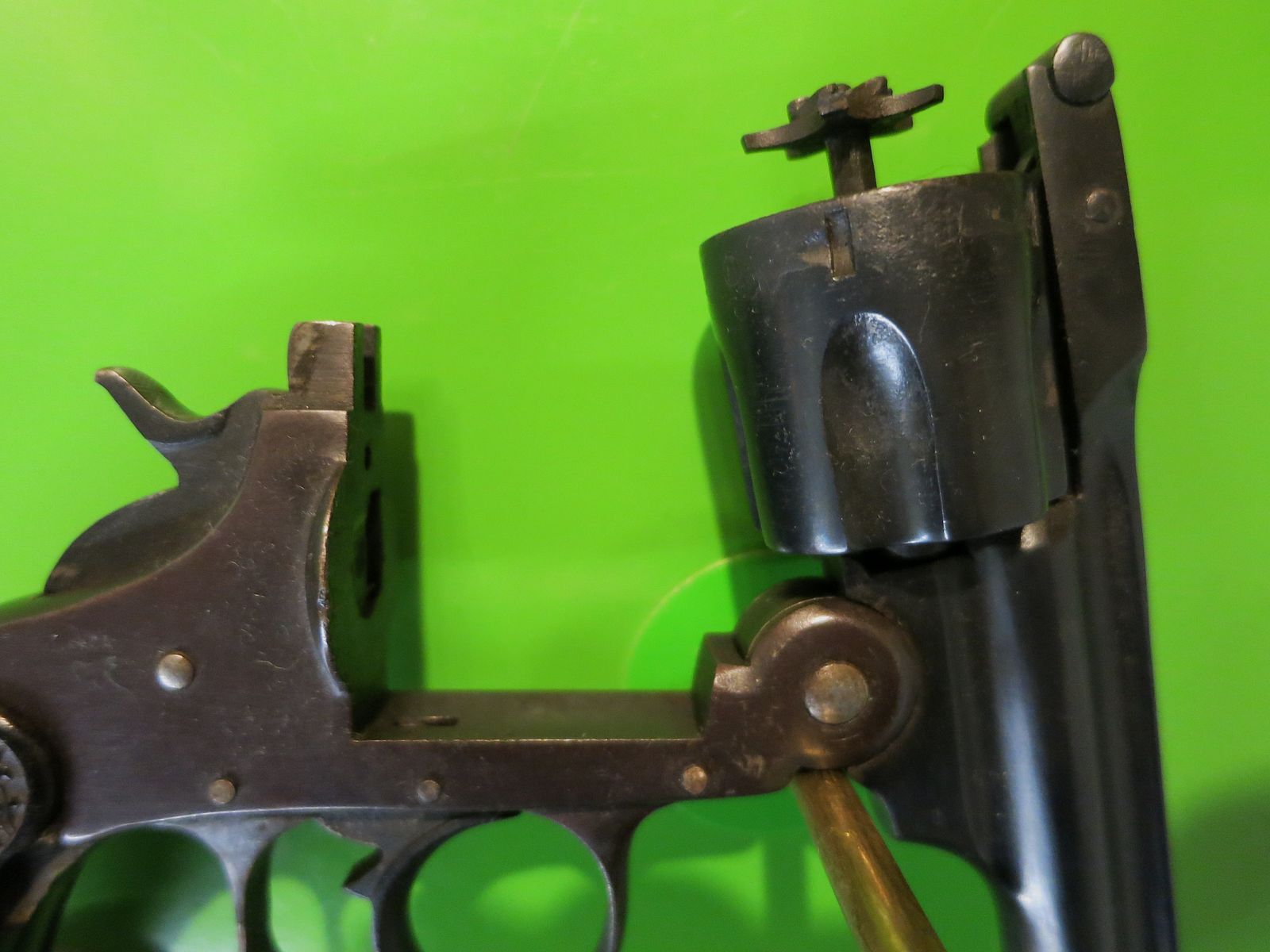 Garate Anitua & Co. (Merk) Kipplauf-revolver, kopie van Smith & Wesson Frontier, super zeldzaam     #96-