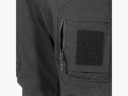 Mil-Tec Pantalon Softshell Assault - Noir / S Homme
