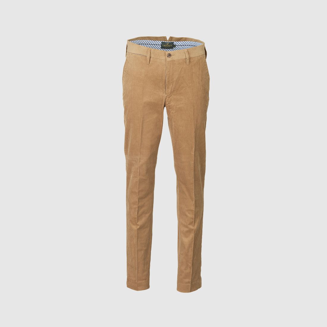 Laksen Heren Corduroy Broek in Sand