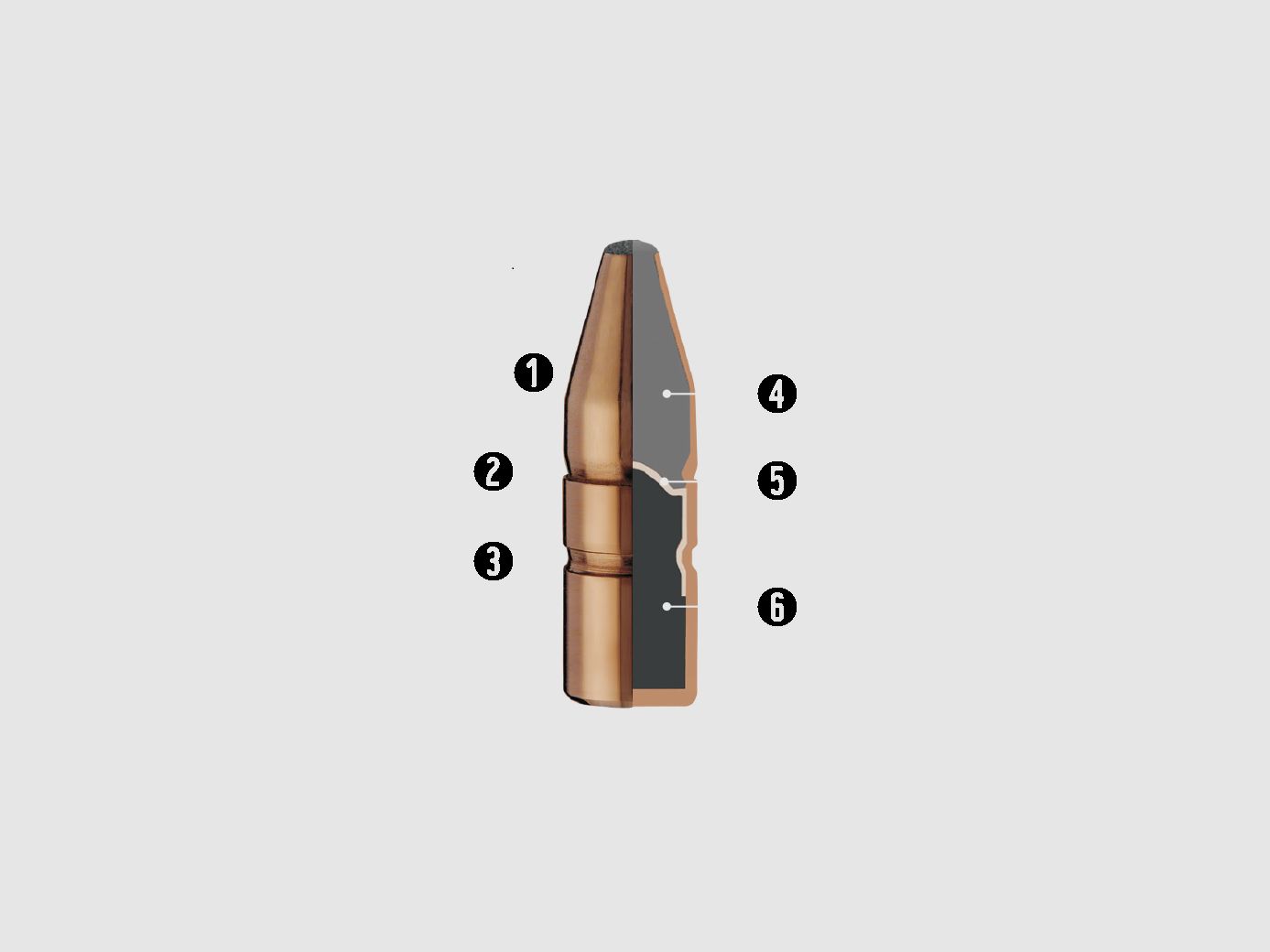 MUNITION RWS 300WM DK DOPPELKERN 165GR, Bild 3 von 3