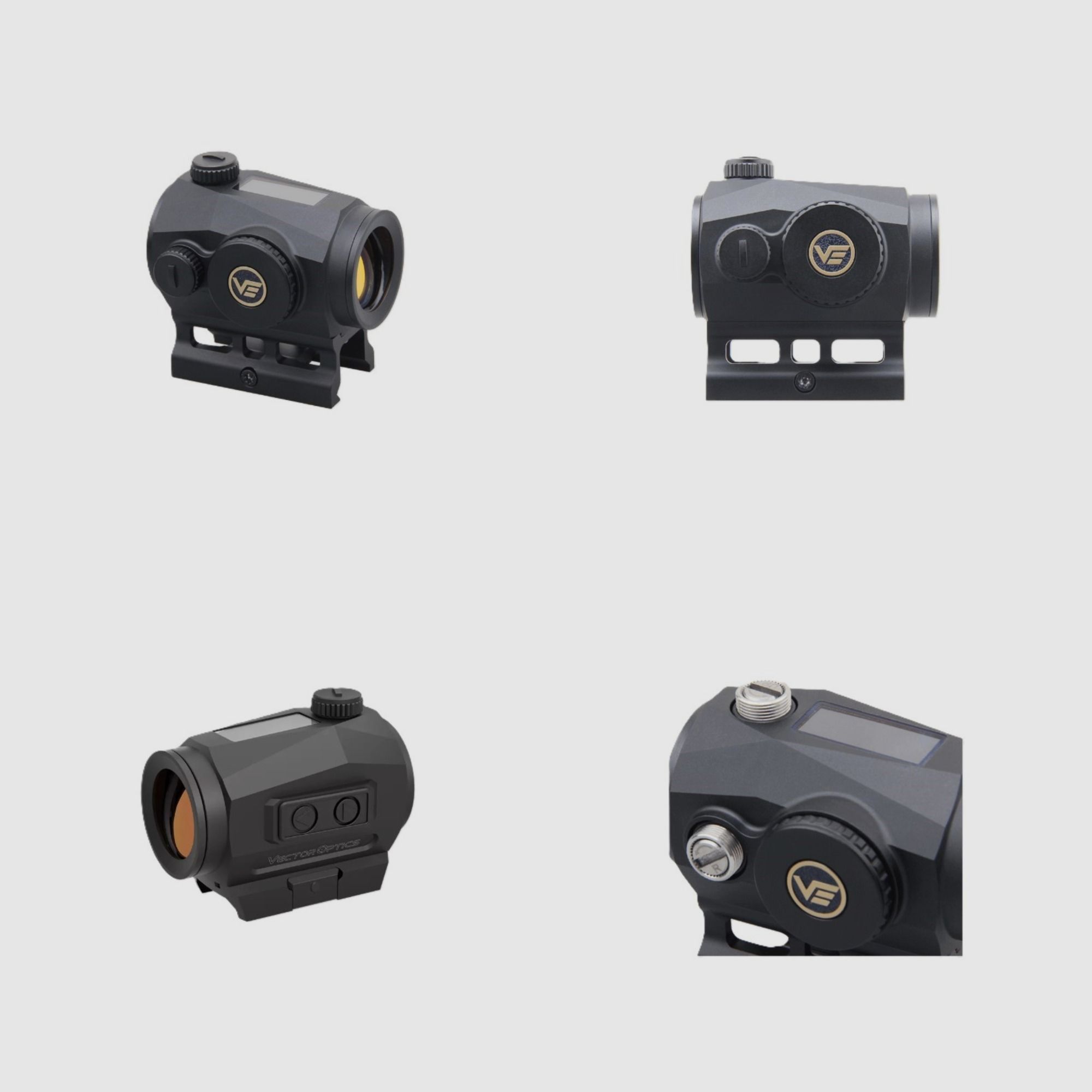 Vector Optics Scrapper 1x25 SOL Solar Celownik punktowy SCRD-SM46 Celownik Red Dot Polowanie PCC Sport IPSC
