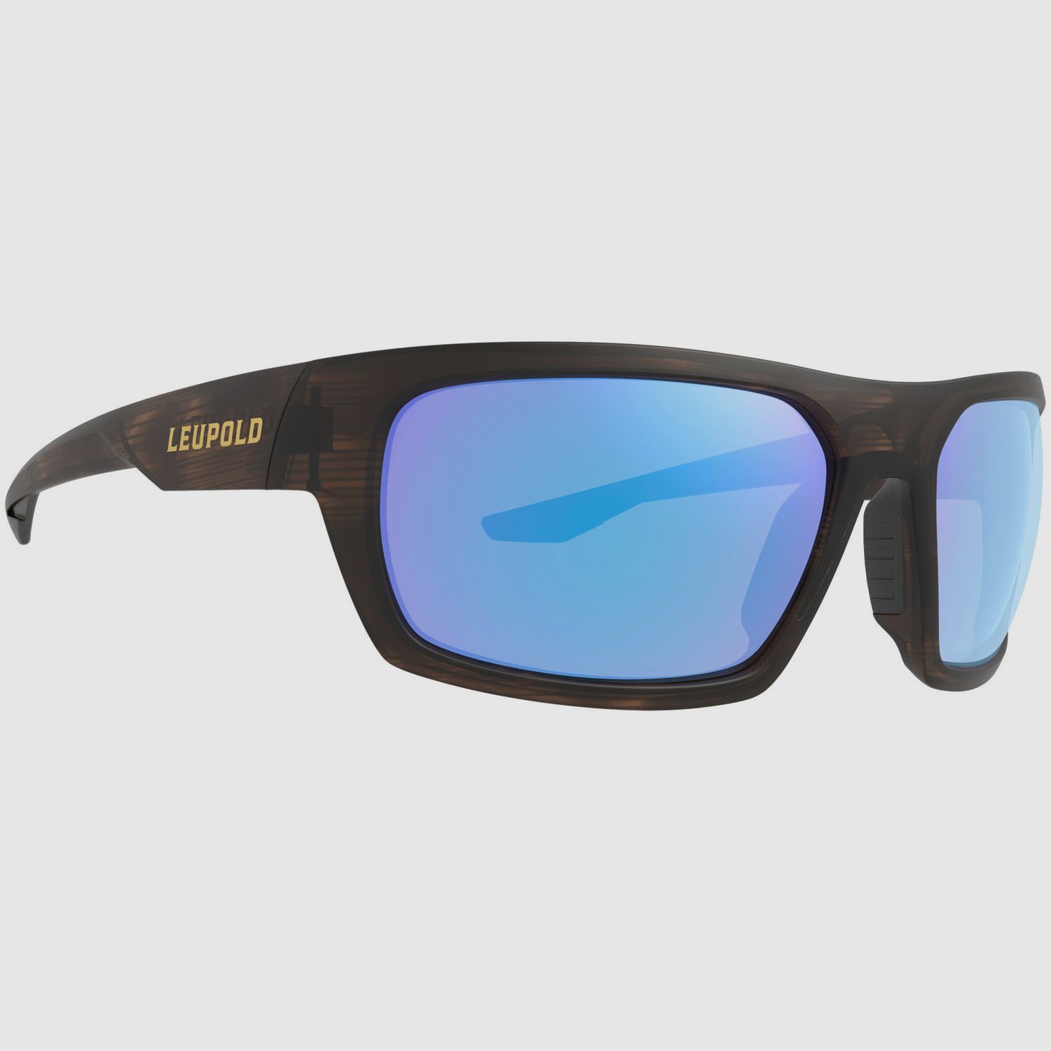 LEUPOLD PACKOUT Brille – mattes Schildkröten-Design / blaue Spiegelgläser, Bild 1 von 7