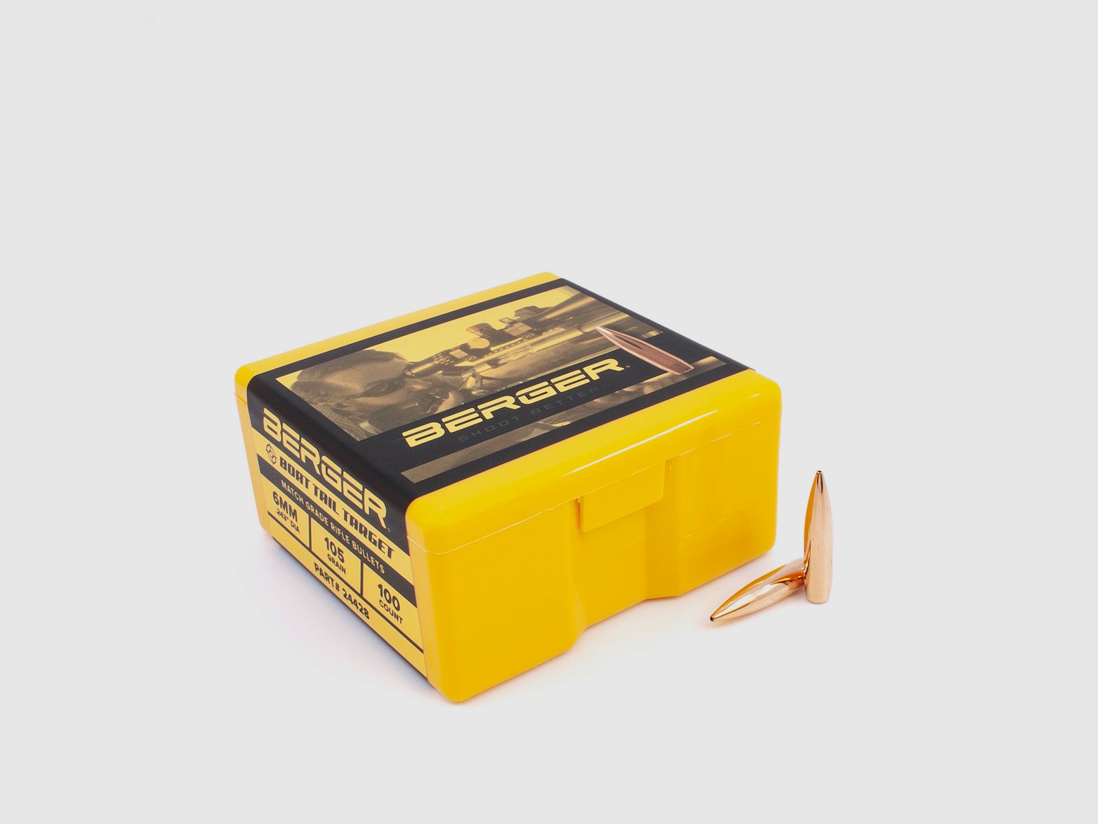 Berger Geschoss 6mm/.243 BT Target 105GR 100 Stück