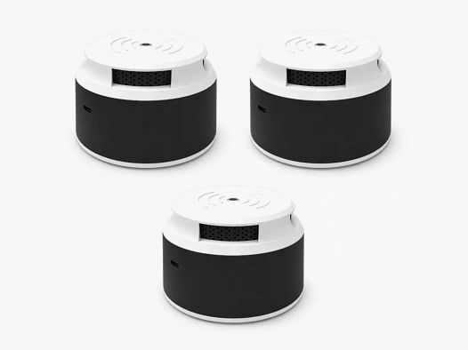 Set di 3 repellenti ad ultrasuoni 360° per interni, 40 m²