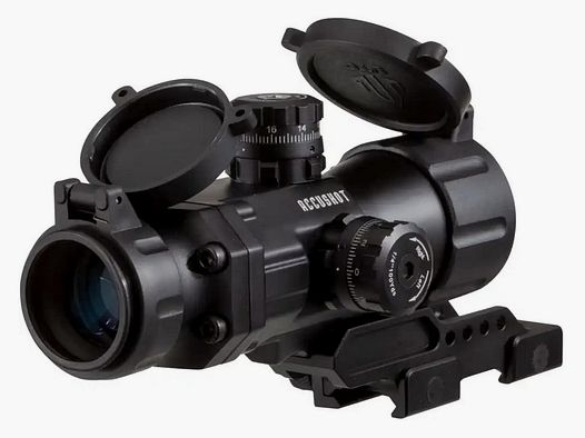 UTG Compact Prismatic 4X32 T4 Scope, 36-Color T-DOT Zielfernrohr, NEU & OVP